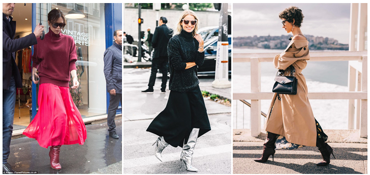 How to wear long boots & long skirts. #stylingtrick. – The FiFi Report