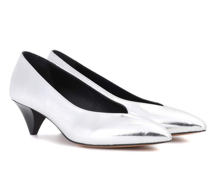 isabel marant silver heels
