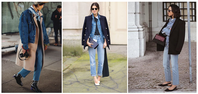 Styling trick of the week. #layerdenimjacket – The FiFi Report