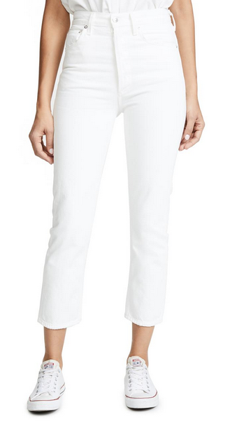 How to wear white jeans for winter. #sochic. – The FiFi Report
