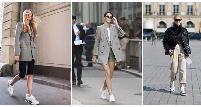 White Sneakers: how to wear them 