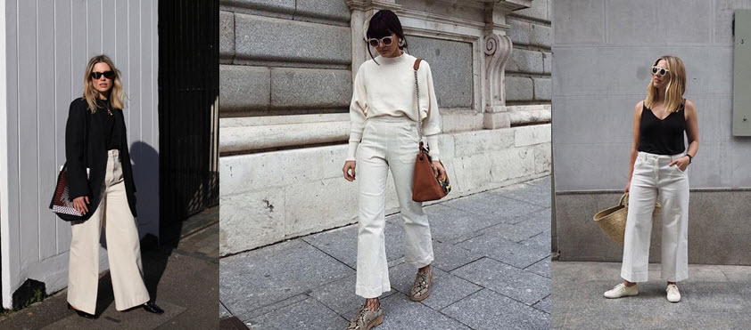 Need now ! Wide leg white pants. #mustbuy. – The FiFi Report