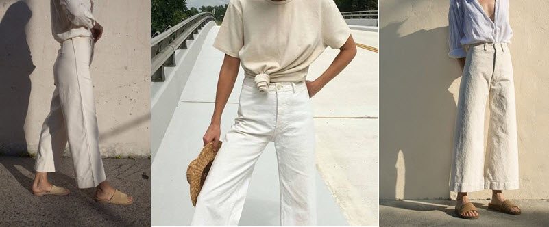 Need now ! Wide leg white pants. #mustbuy. – The FiFi Report