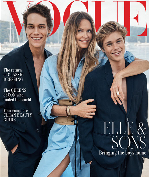 Elle Macpherson on her morning routine and her Vogue shoot with her ...