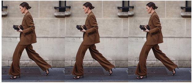slouchy trouser suit