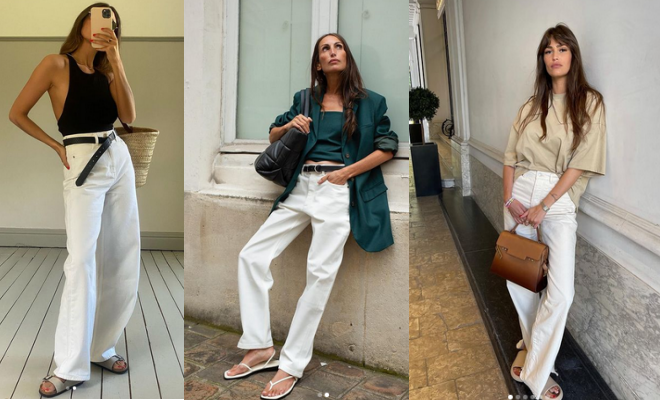 White jeans: Why you need them. How to wear them – all the styling