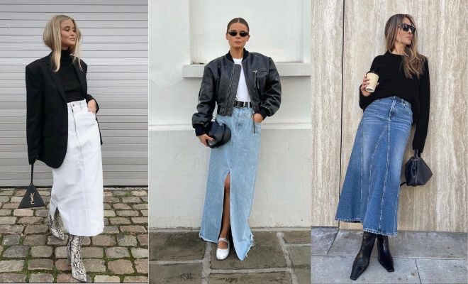 Denim Skirts For Any Age - Chic Over 50